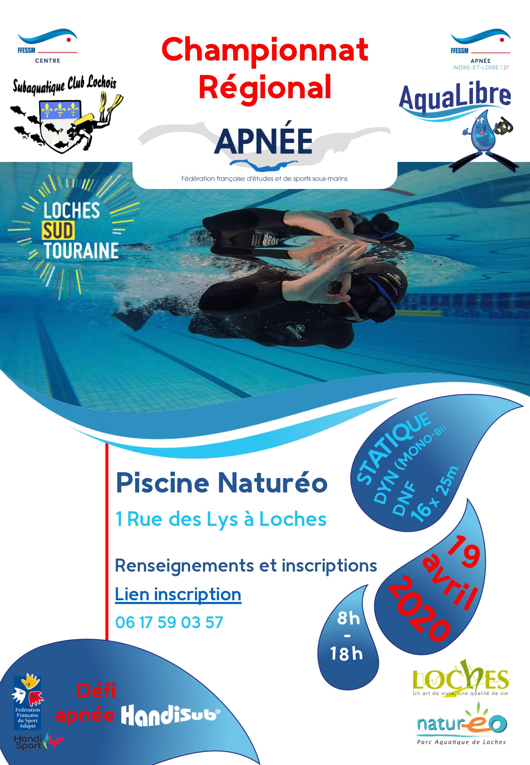 Affiche championnat régional Centre 2020