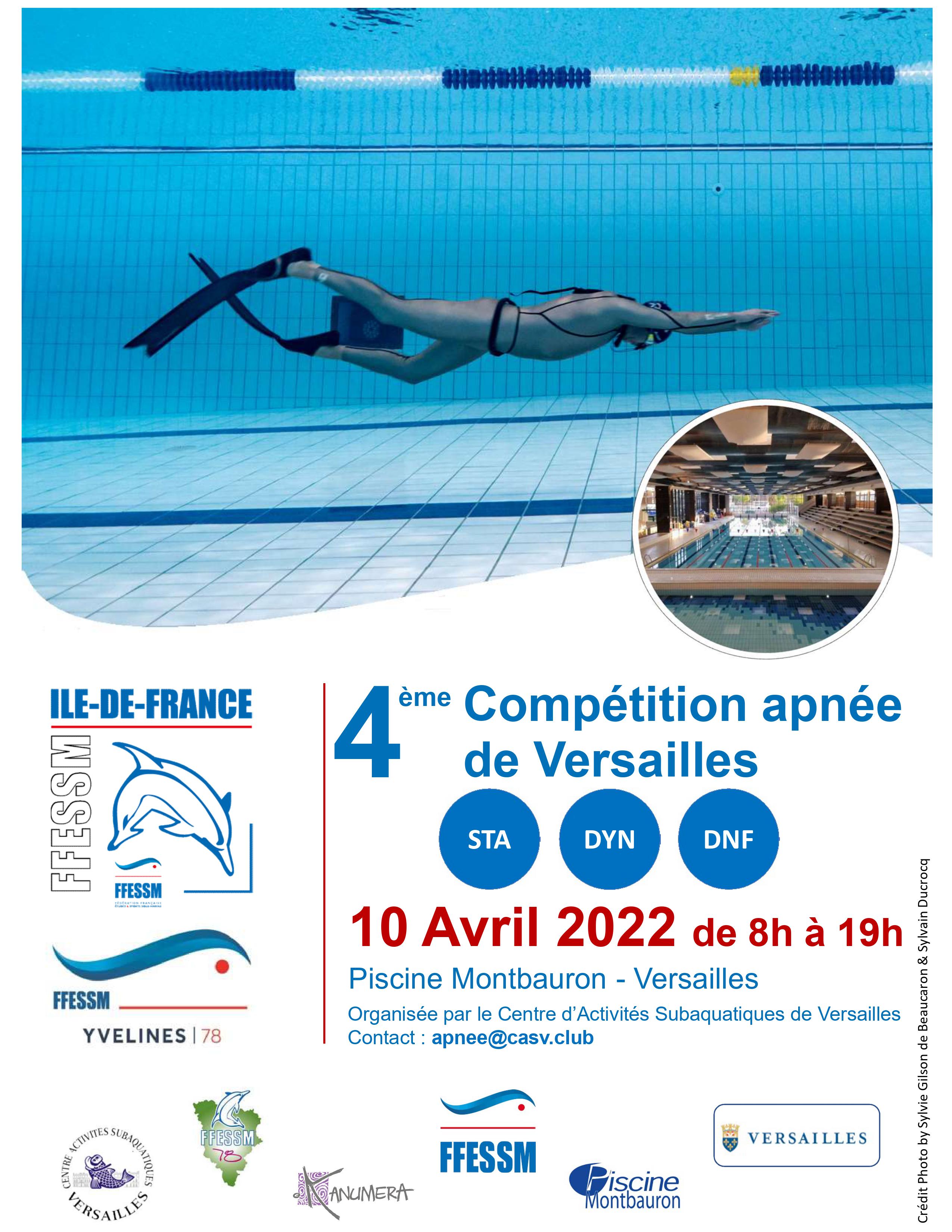 Affiche Versailles 2022